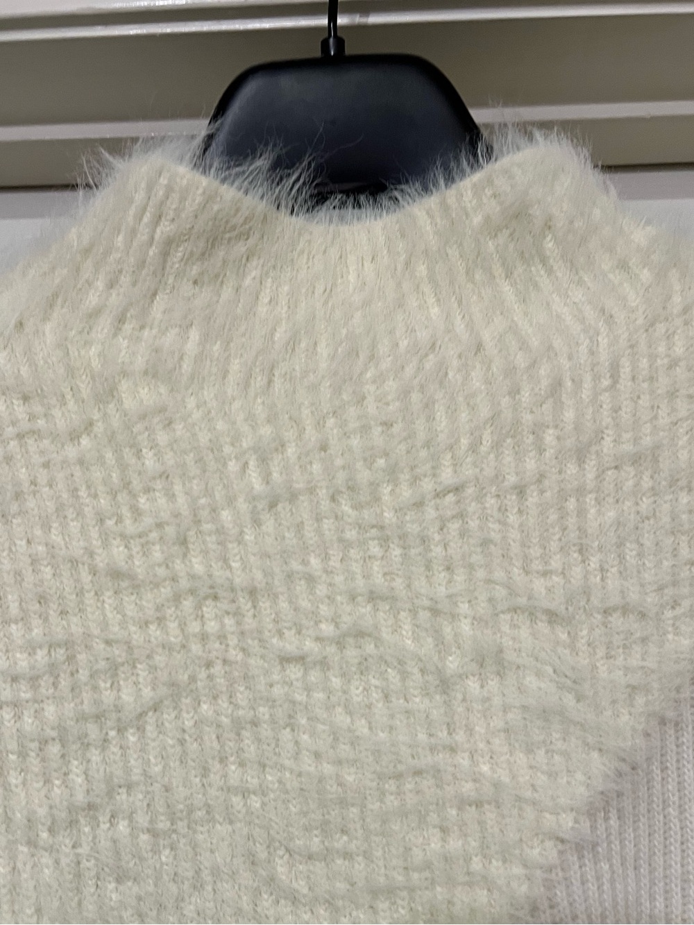 NWT REISS PAOLA NEUTRAL HUE TEXTURED WOOL/CASHMERE JUMPER SWEATER SIZE L - Picture 10 of 14